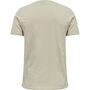 Hummel Hmllegacy Chevron T-Shirt - pumice stone