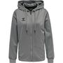 Hummel Hmlcore Xk Poly Zip Hood Sweat Woma - grey melange