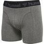 Hummel Hmlmarston 4-Pack Boxers - black/dark grey melange