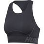 Hummel Hmlte Christel Seamless Sports Top - black/asphalt melange
