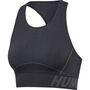 Hummel Hmlte Christel Seamless Sports Top - black/asphalt melange