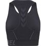 Hummel Hmlte Christel Seamless Sports Top - black/asphalt melange
