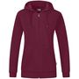 Jako Kapuzenjacke Organic - maroon