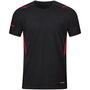 Jako T-Shirt Challenge - schwarz meliert/rot