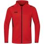 Jako Trainingsjacke Challenge Mit Kapuze - rot/schwarz
