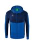 Erima Six Wings Training Jacket With Hood - new royal/new navy