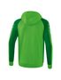 Erima Six Wings Training Jacket With Hood - green/smaragd/white