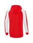 Erima Six Wings Training Jacket With Hood - red/white
