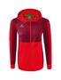 Erima Six Wings Training Jacket With Hood - red/bordeaux
