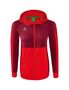 Erima Six Wings Training Jacket With Hood - red/bordeaux