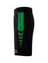 Erima Six Wings Shorts Without Inner Slip - black/smaragd