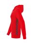 Erima Essential Team Hoody - red/slate grey