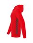 Erima Essential Team Hoody - red/slate grey