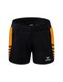 Erima Six Wings Shorts Without Inner Slip - black/new orange