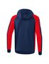 Erima Six Wings Training Jacket With Hood - new navy/red