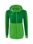 Erima Six Wings Training Jacket With Hood - green/smaragd/white