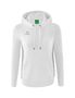 Erima Essential Team Hoody - white/monument grey