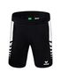Erima Six Wings Shorts Without Inner Slip - black/white