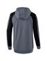 Erima Six Wings Training Jacket With Hood - slate grey/black
