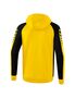 Erima Six Wings Training Jacket With Hood - yellow/black