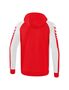 Erima Six Wings Training Jacket With Hood - red/white