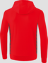 Erima Essential Team Hoody - red/slate grey