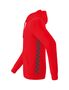 Erima Essential Team Hoody - red/slate grey