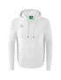 Erima Essential Team Hoody - white/monument grey