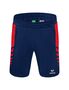 Erima Six Wings Shorts Without Inner Slip - new navy/red