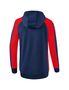 Erima Six Wings Training Jacket With Hood - new navy/red