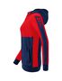 Erima Six Wings Training Jacket With Hood - new navy/red