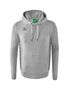 Erima Essential Team Hoody - light greymelange/slate grey