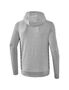 Erima Essential Team Hoody - light greymelange/slate grey