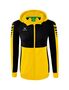 Erima Six Wings Training Jacket With Hood - yellow/black