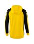 Erima Six Wings Training Jacket With Hood - yellow/black