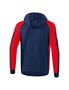Erima Six Wings Training Jacket With Hood - new navy/red