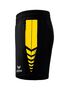 Erima Six Wings Shorts Without Inner Slip - black/yellow