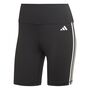 adidas Damen Training Essentials 3-Streifen High-Waisted kurze Leggings