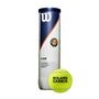 Wilson Roland Garros All Ct 4 Ball - yellow