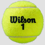 Wilson Roland Garros All Ct 4 Ball - yellow