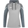 Jako Kapuzensweat Performance - soft grey/steingrau
