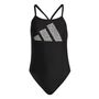 adidas Damen 3 Bar Logo Print Badeanzug