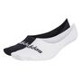 adidas Herren Thin Linear Ballerina Socken, 2 Paar 