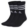 adidas Herren 3-Streifen Cushioned Crew Socken, 3 Paar