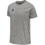 Hummel Hmlmove Grid Cotton T-Shirt S/S - grey melange