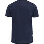 Hummel Hmlmove Grid Cotton T-Shirt S/S - marine