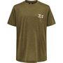 Hummel Hmlmustral T-Shirt S/S - dark olive
