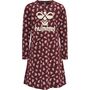 Hummel Hmlcarolina Night Dress L/S - windsor wine