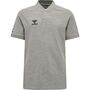 Hummel Hmlmove Grid Polo Kids - grey melange