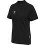 Hummel Hmlmove Grid Polo Woman - black